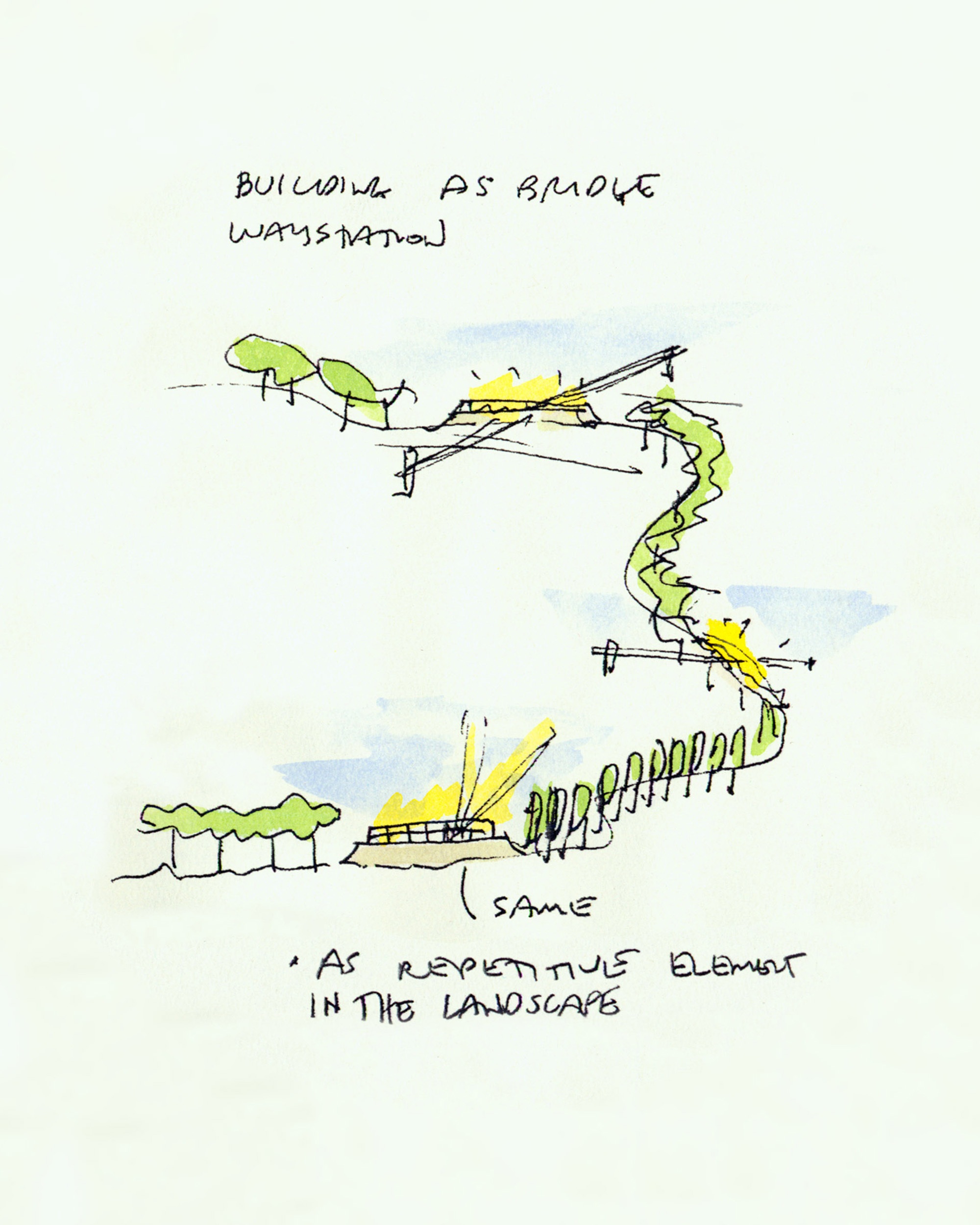 METRO Silver Line Extension 8 METRO Silver Line Extension watercolor sketch