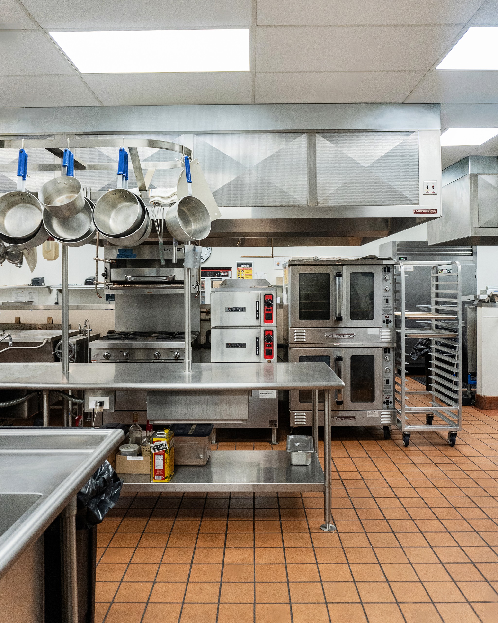 New York Aquarium cafe kitchen
