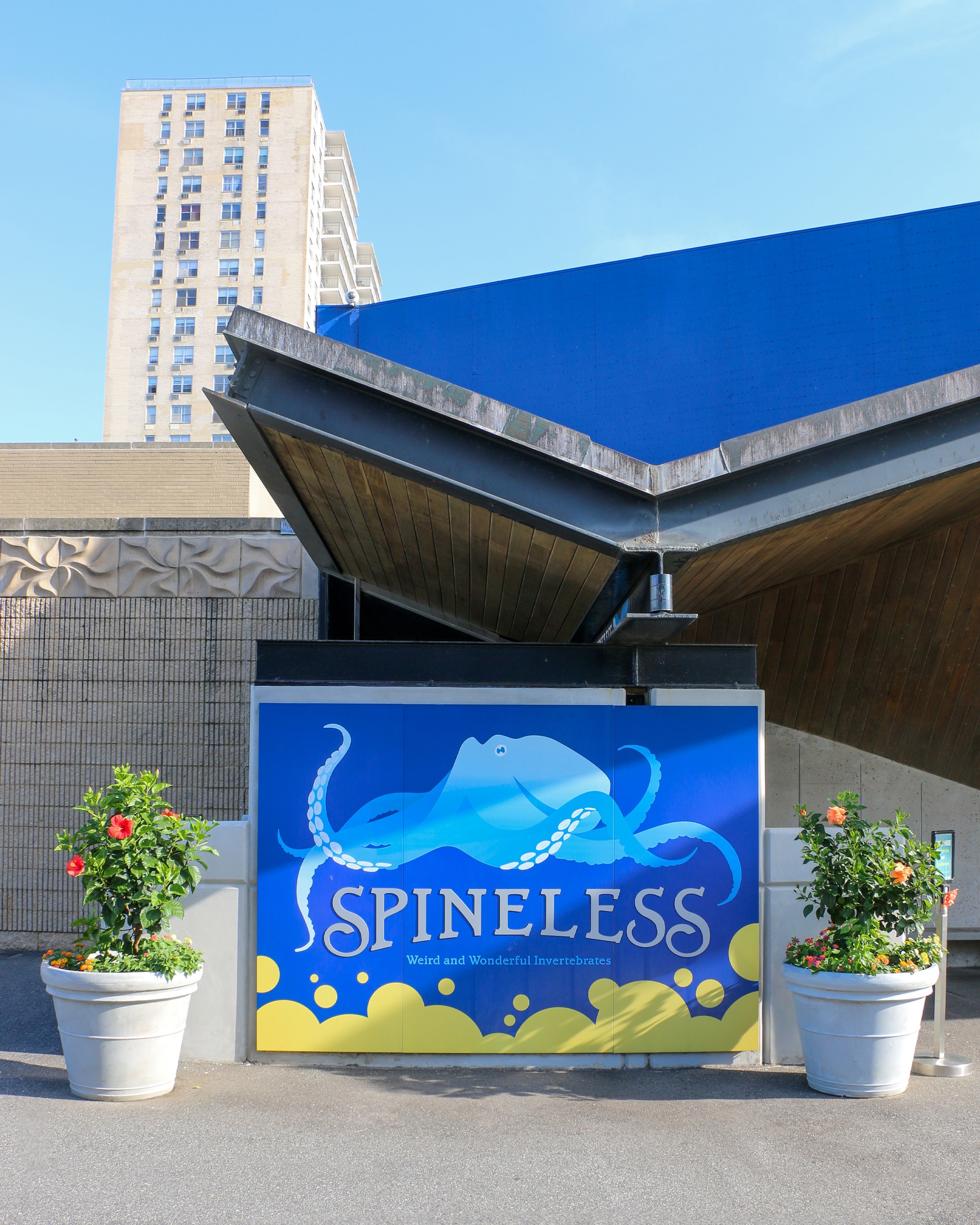 New York Aquarium Spineless entrance